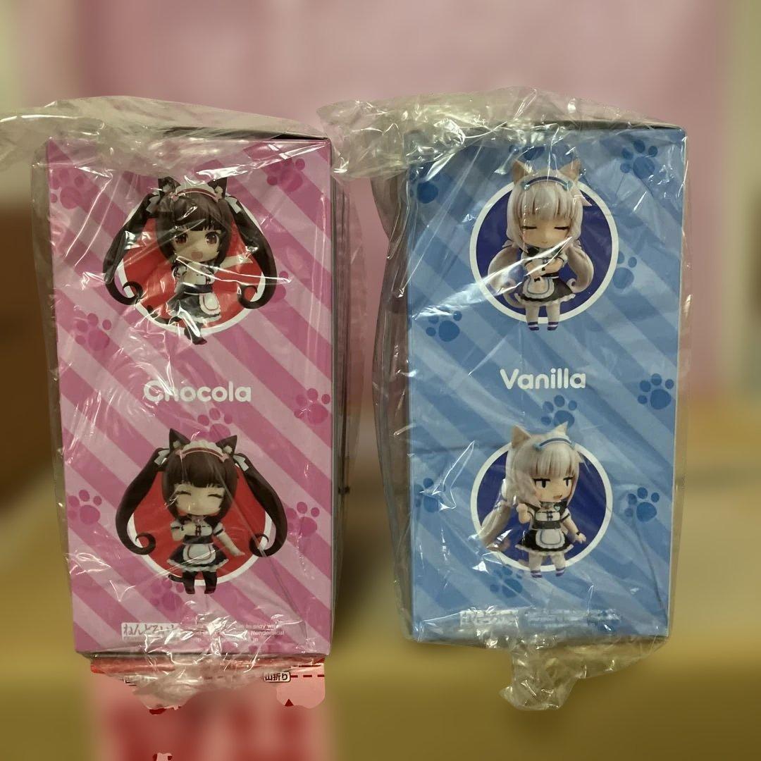 未開封　ねんどろいど　ネコぱら ショコラ＆バニラ