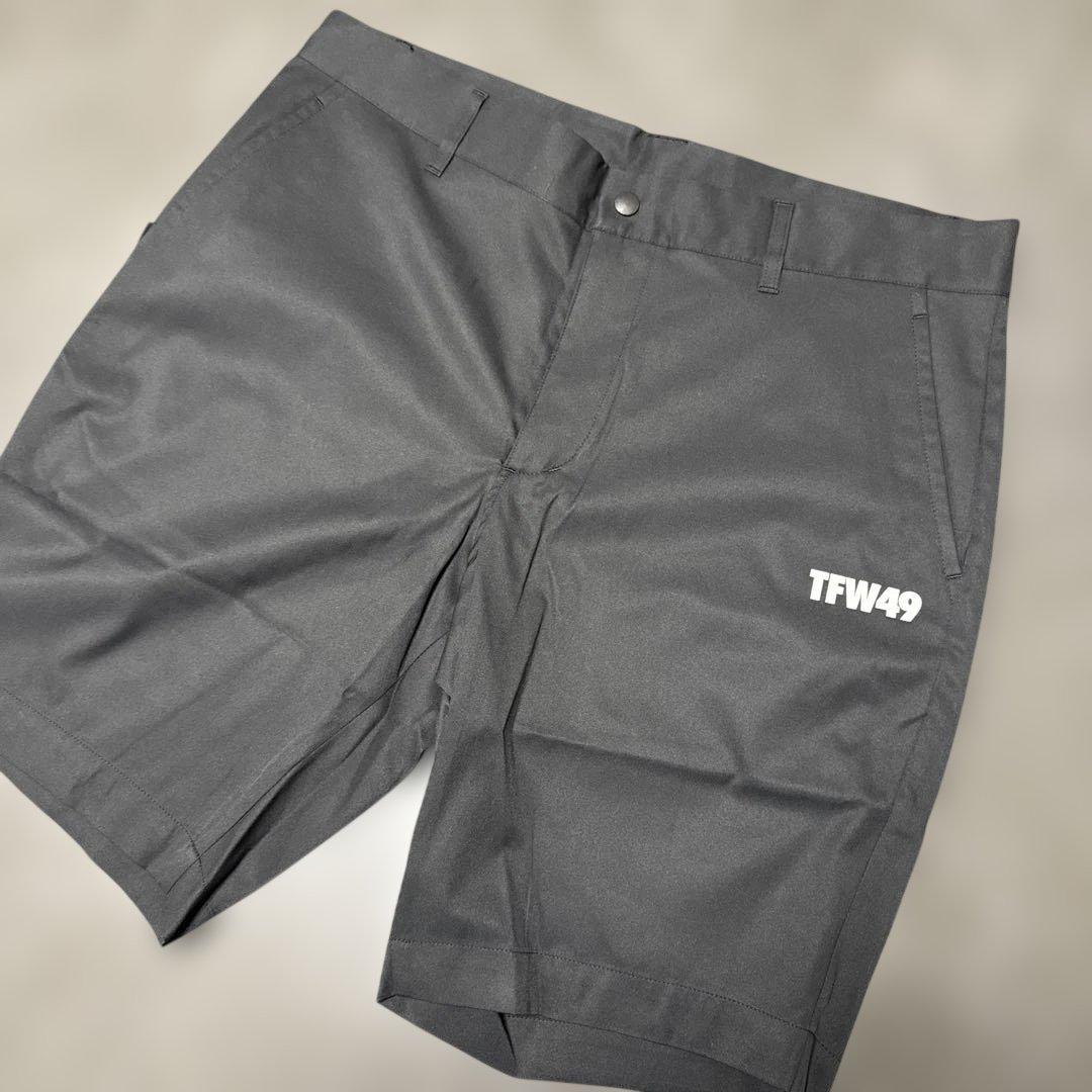 【極美品】TFW49 ゴルフショートパンツ XL ブラック完売品 メンズ