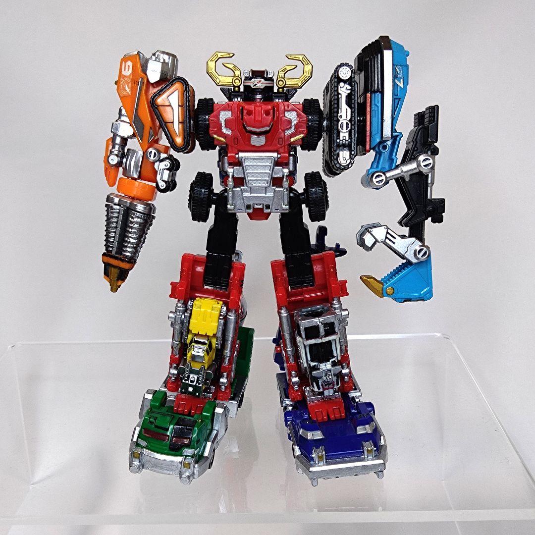 〈ジャンク品〉轟轟戦隊ボウケンジャー ミニプラシリーズセット