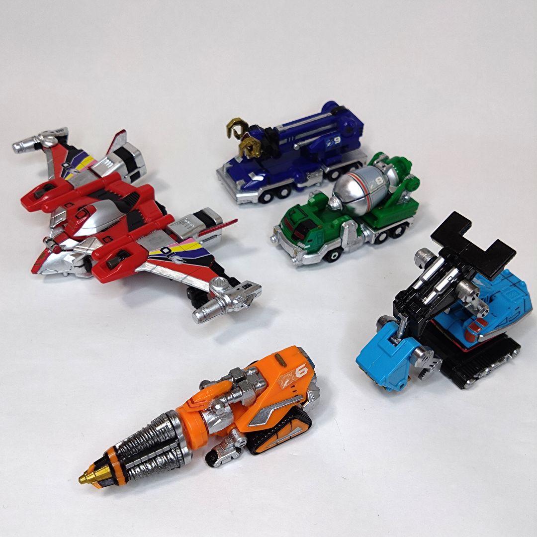 〈ジャンク品〉轟轟戦隊ボウケンジャー ミニプラシリーズセット