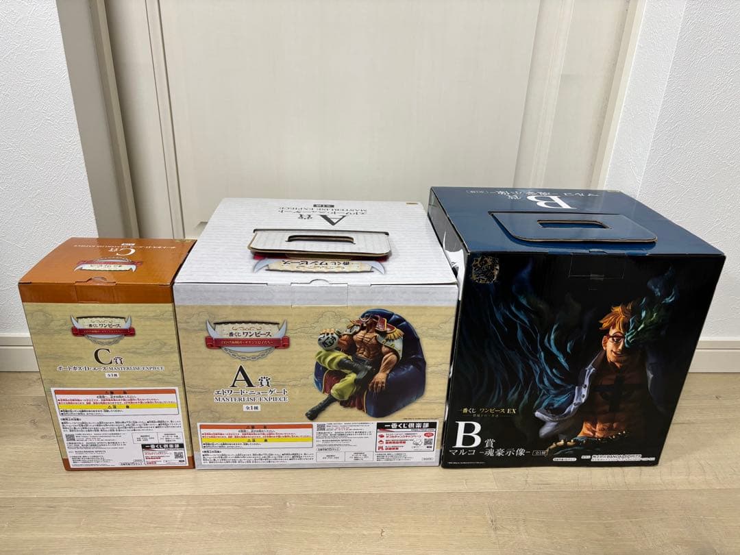 一番くじ　ONE PIECE　白ひげ海賊団　フィギュア　セット