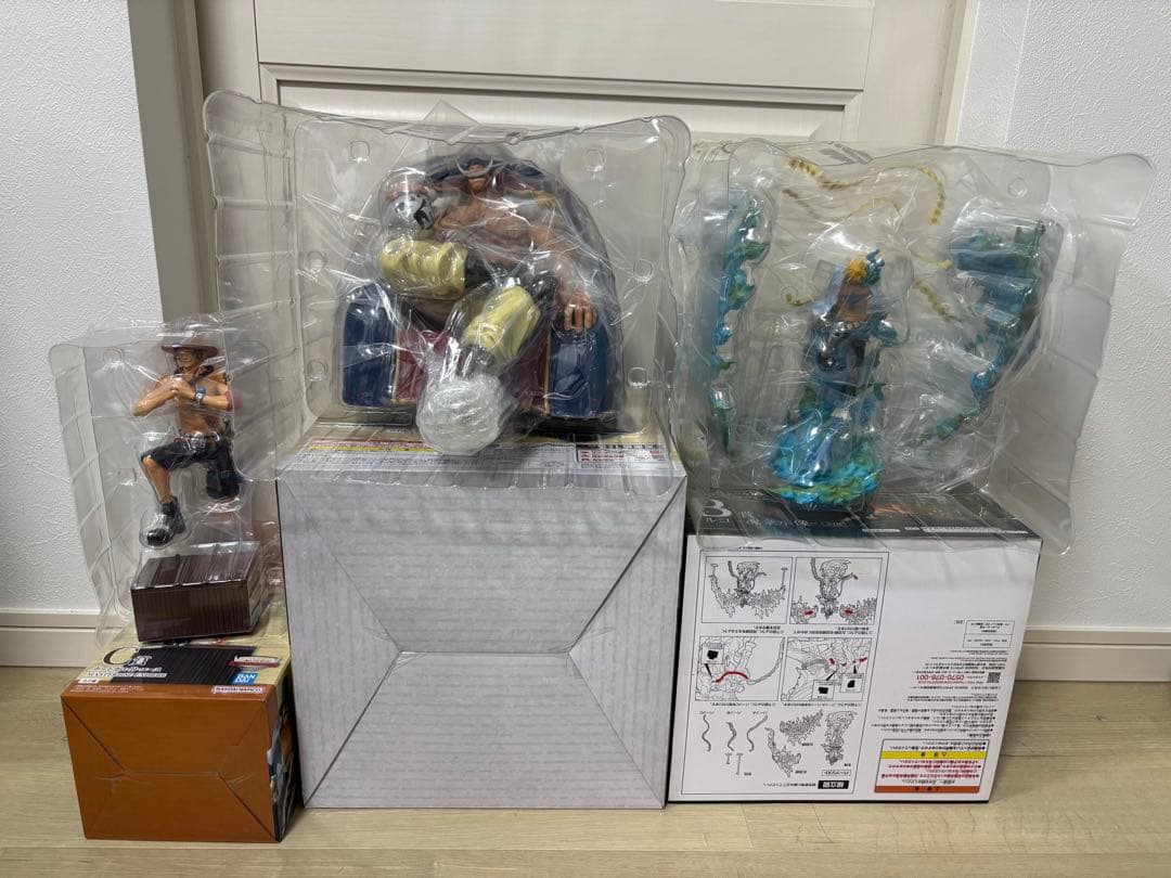 一番くじ　ONE PIECE　白ひげ海賊団　フィギュア　セット