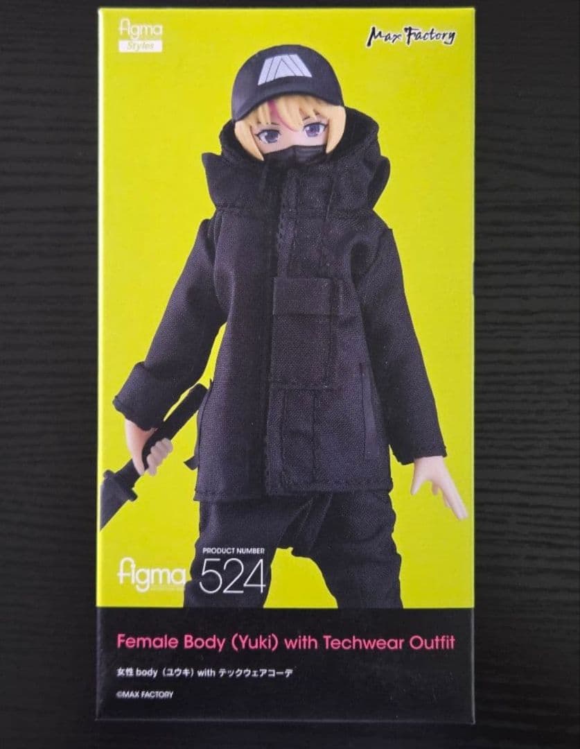figma Styles 女性body[ユウキ] with テックウェアコーデ