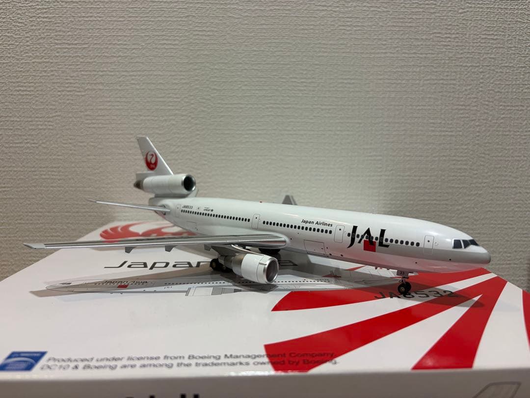 1/200 ブルーボックス DC-10-40 JAL 日本航空 模型