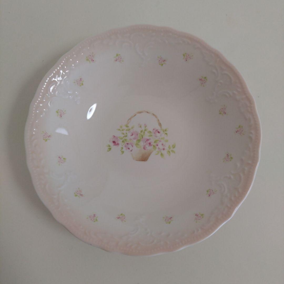 イマン♡Imane♡ローズバスケット　陶器のお皿　ボウル　2枚set