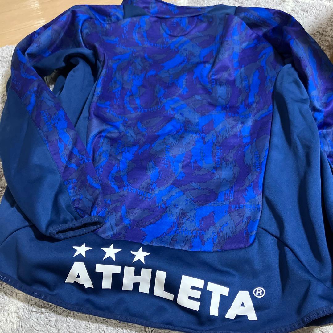 【上下セット】ATHLETA ネイビー ジャージ 上Ｏ　下L