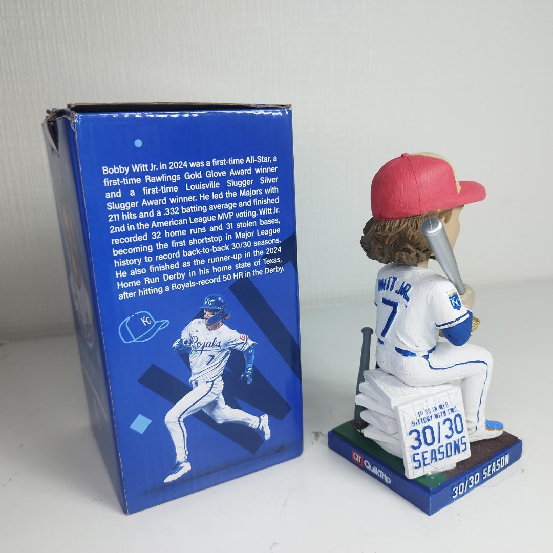 ボビー ウィット ジュニア jr ボブルヘッド フィギュア 首振り人形 I6IA