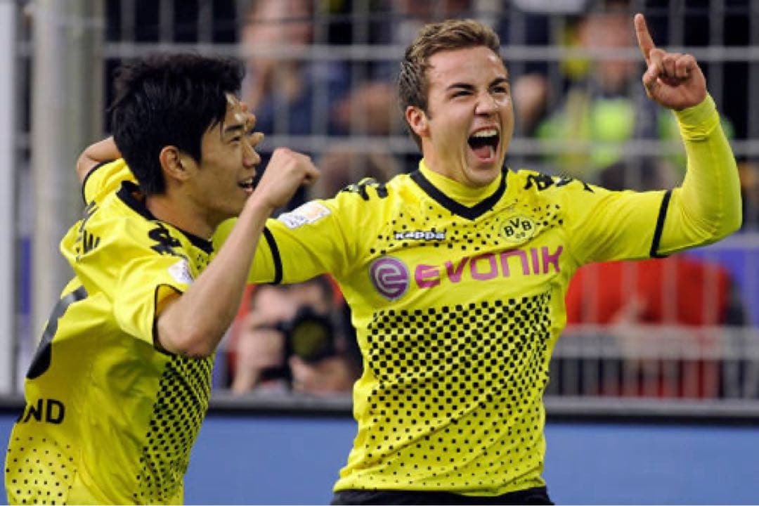 サッカー ドルトムント 11/12 マリオ・ゲッツェ　ユニフォーム　香川真司