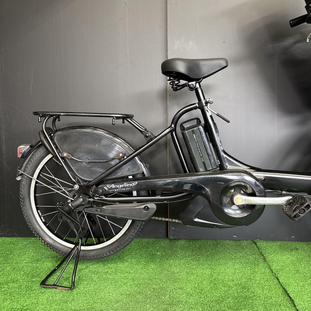 電動自転車 BS Angelino ブラック 3人乗り対応　10