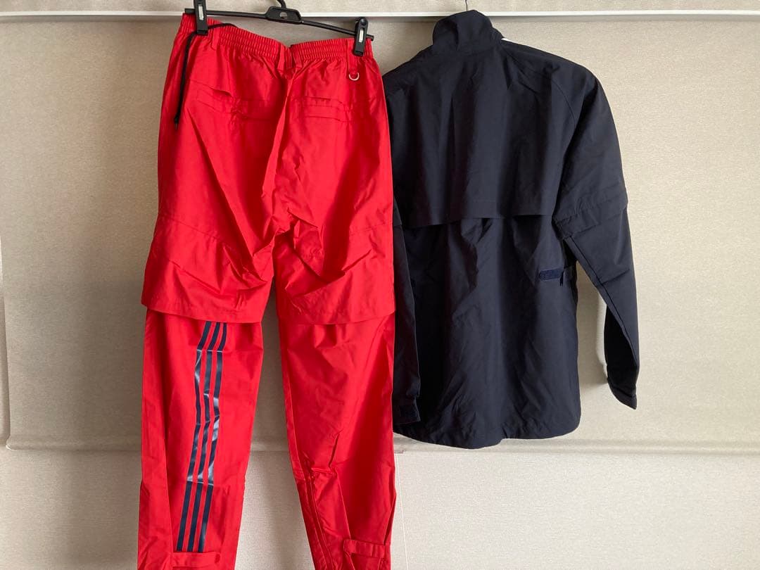【美品】ゴルフレインウェア　adidas