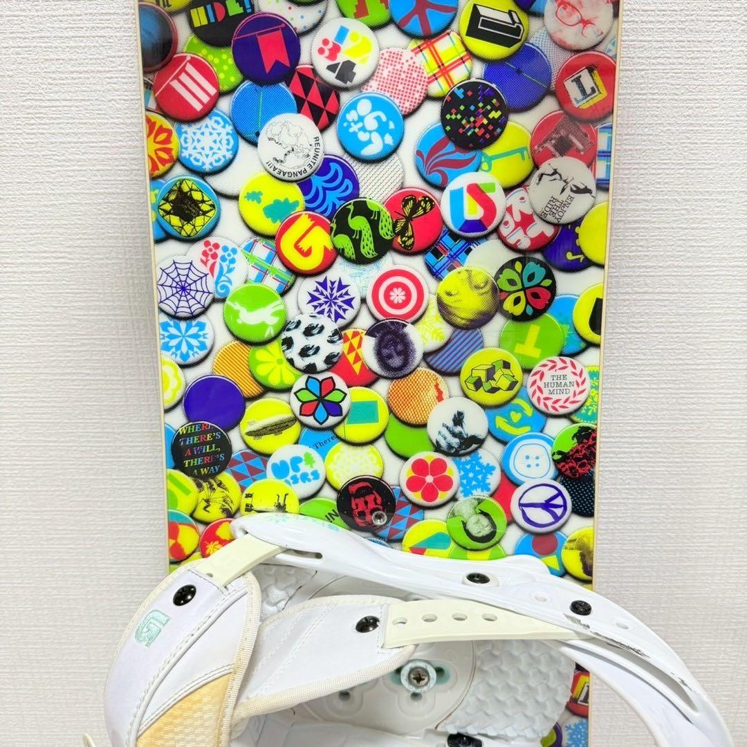 BURTON バートン レディース 137cm スノーボードセット 初心者向け