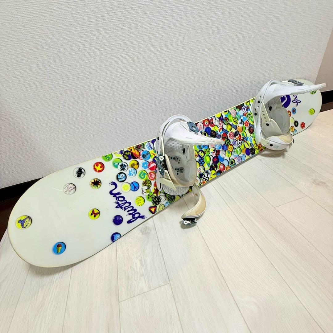 BURTON バートン レディース 137cm スノーボードセット 初心者向け