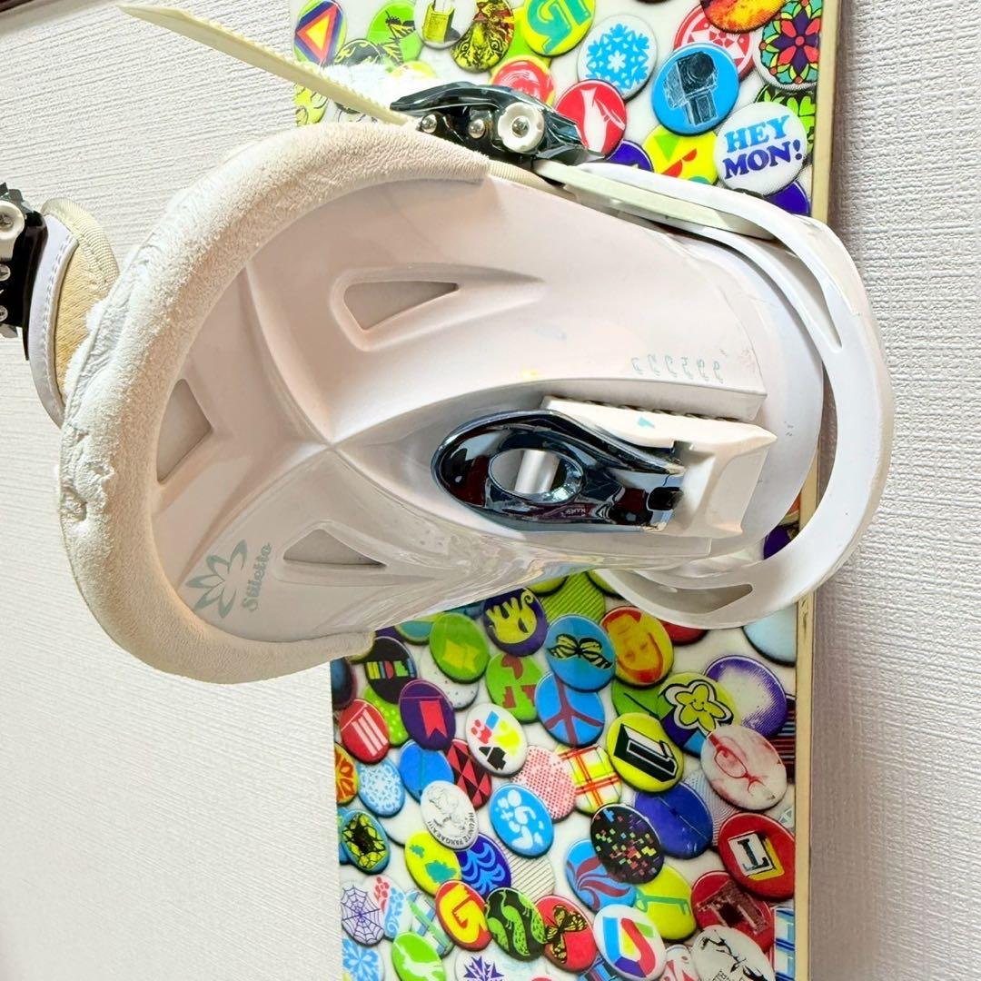 BURTON バートン レディース 137cm スノーボードセット 初心者向け
