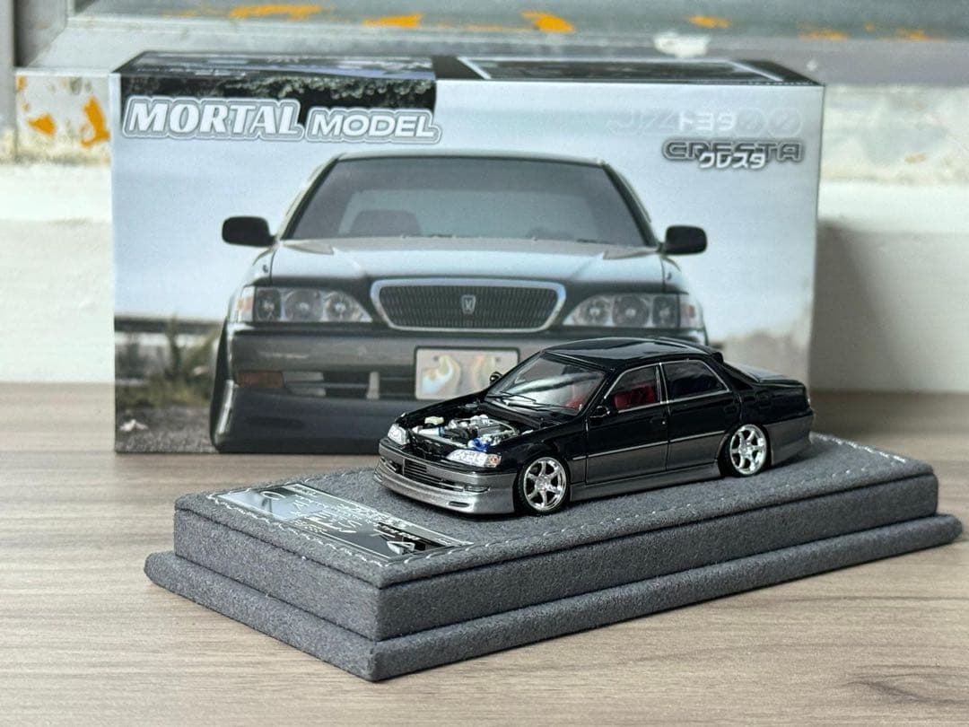 Mortal 1/64 JZX100 Cresta 限定版　黑