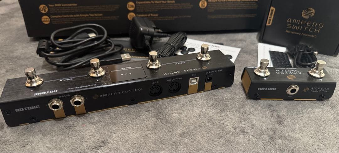 Ampero Control +Ampero Switchフットスイッチ