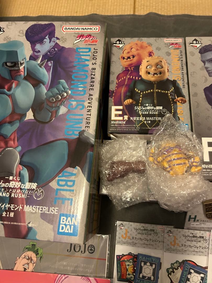 ジョジョの奇妙な冒険　B、E、F、G、I、J、K、L ジョジョ球　プライズ