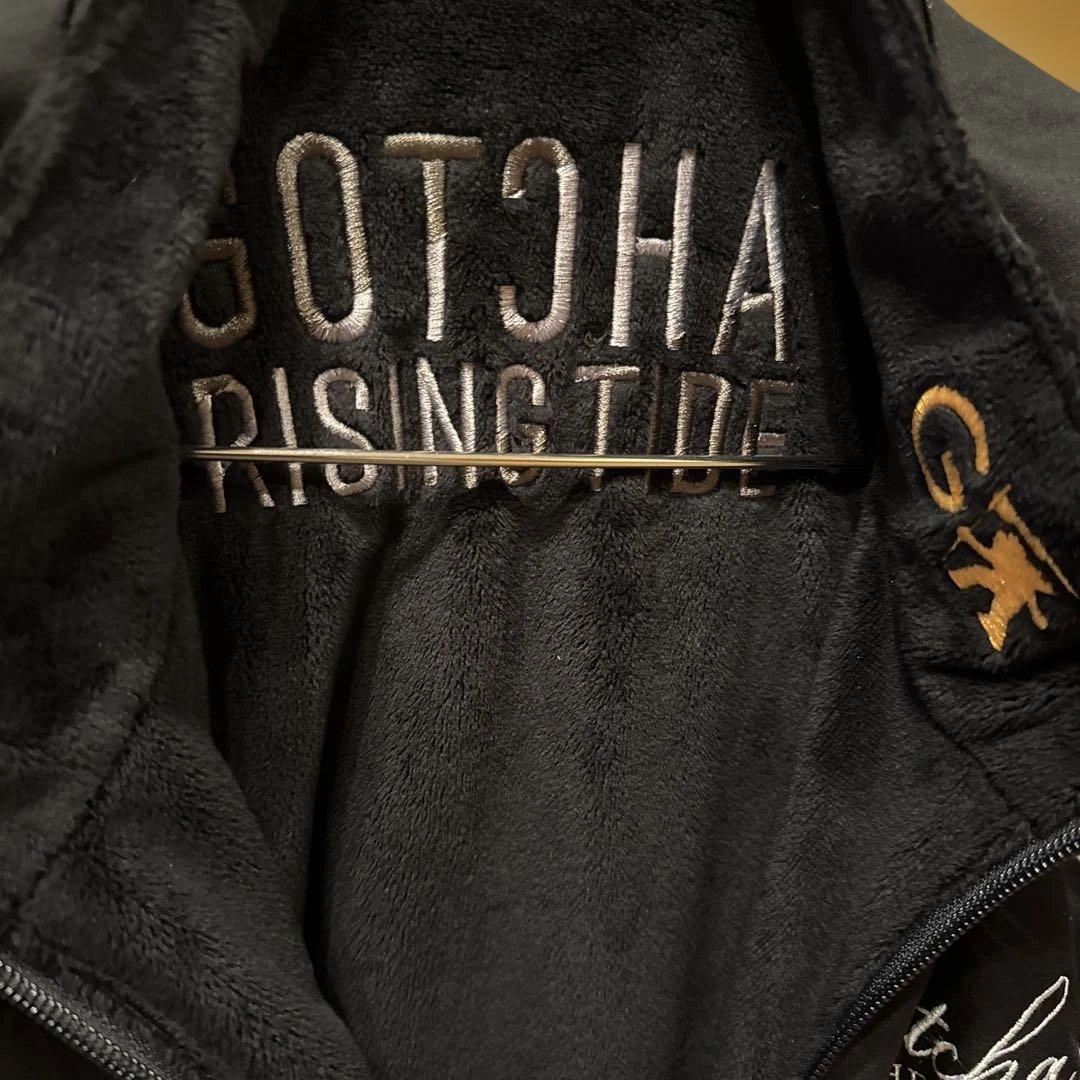 GOTCHA ガッチャ ベスト メンズ ブラック ゴルフウェア 防寒