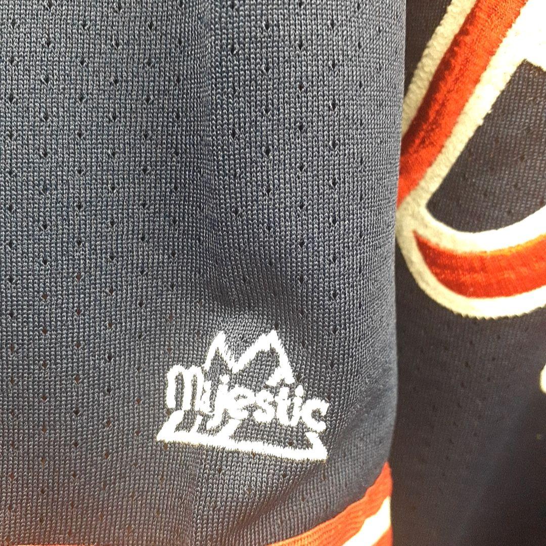 Braves ネイビー ユニフォーム Majestic