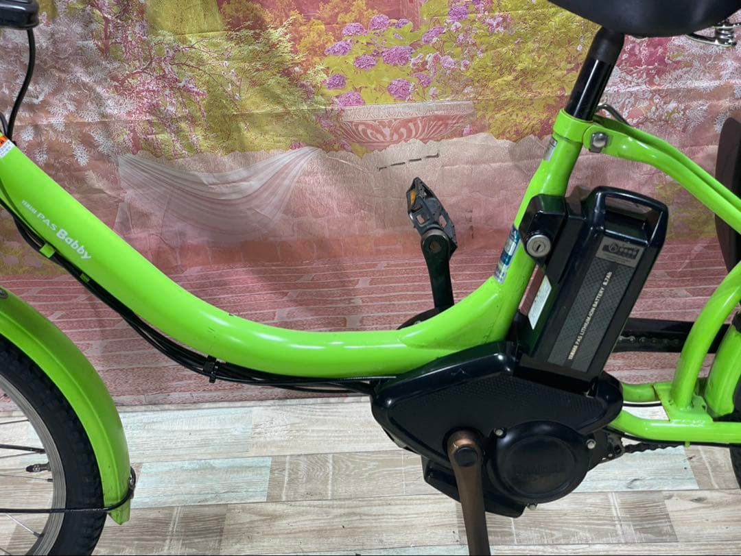 ZK3805 電動自転車 ヤマハ パスバビー 子供乗せ 20インチ 送料無料