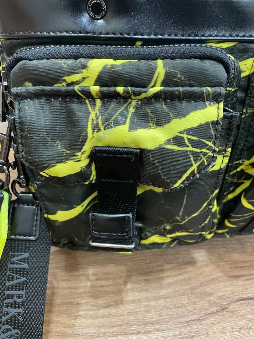 MARK&LONA ML/CODE カートバッグ ブラック