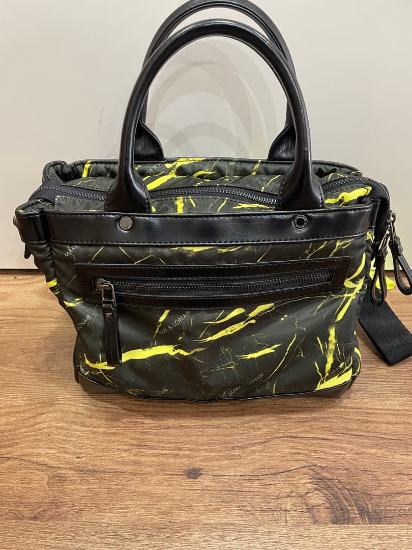 MARK&LONA ML/CODE カートバッグ ブラック