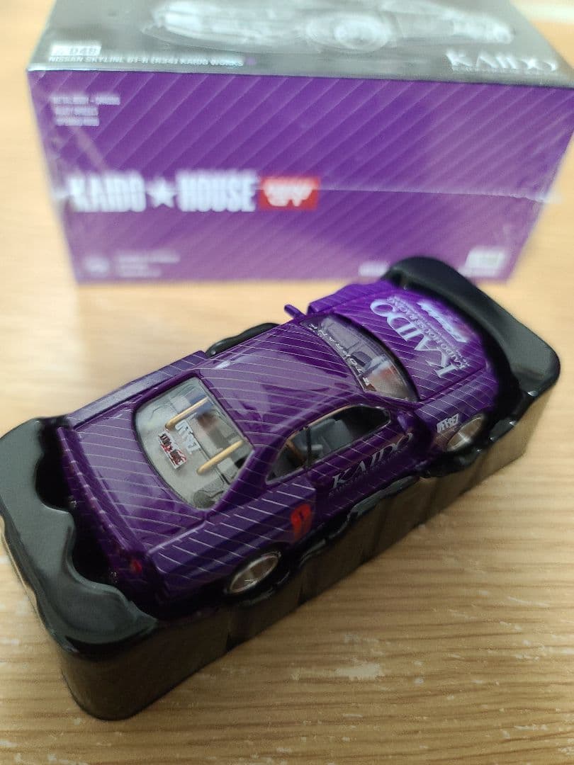 ミニカー KAIDO HOUSE Nissan Skyline GT-R (R34)