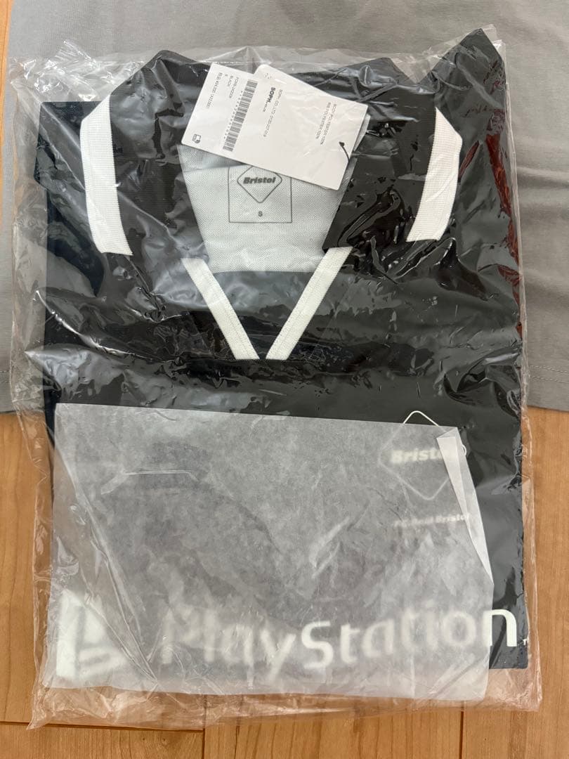 FCRB STAR SS GAME SHIRT S 黒 Playstation
