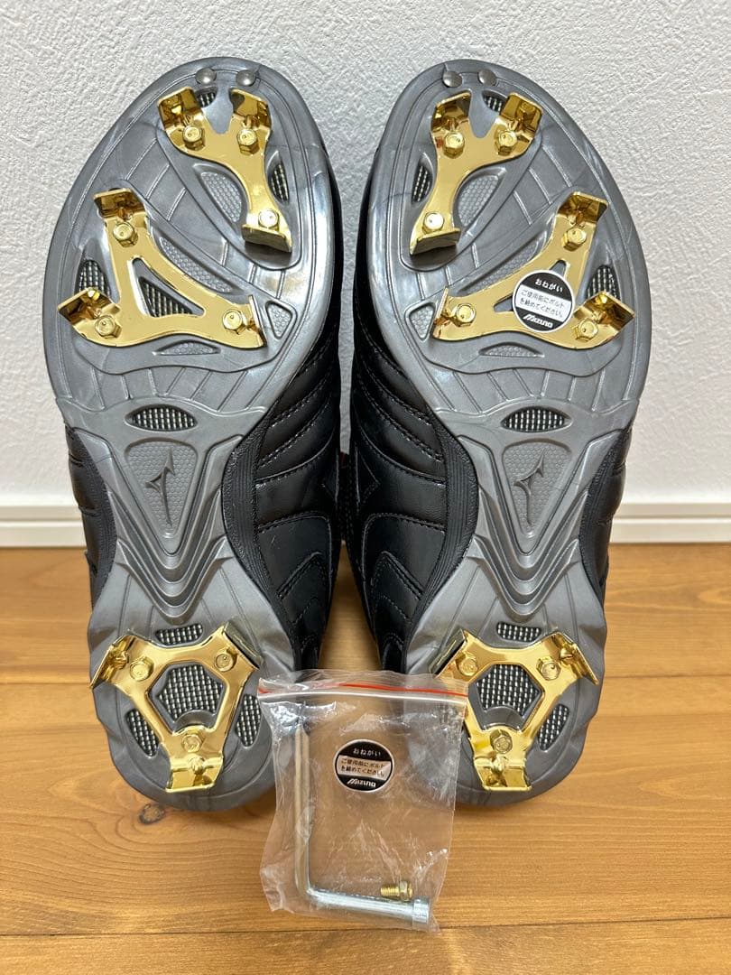 Mizuno ブラック スパイクシューズ 26cm 新品未使用