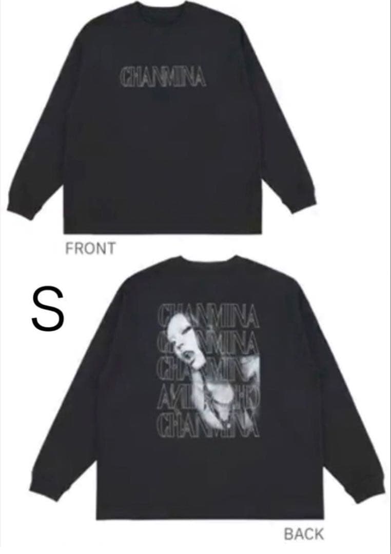 【新品未開封】ちゃんみな 黒 ロングTシャツ サイズS