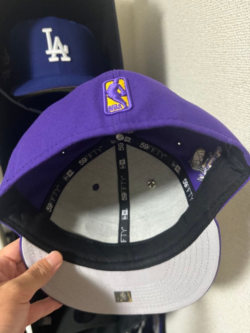 ニューエラ ロサンゼルス・レイカーズ 59FIFTY キャップ 7 3/8
