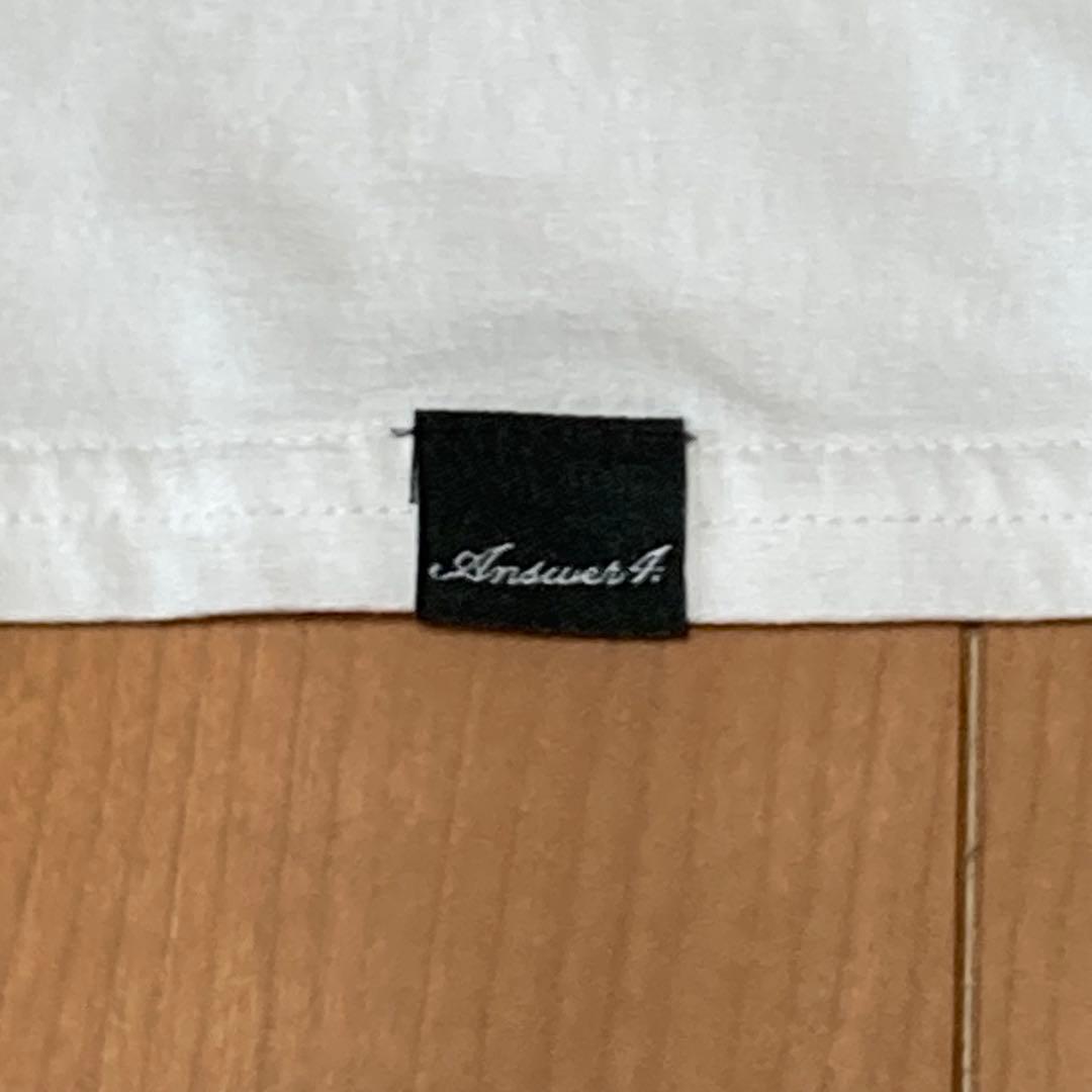 【超人気】Answer4 アンサー４ M 白 Tシャツ 飛び出しウサギ