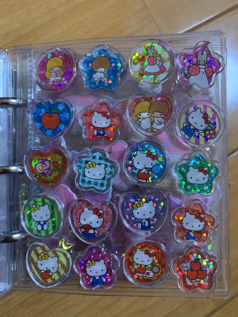 シール帳完成品　シール帳　完成品　シール　ボンボンドロップ　サンリオ