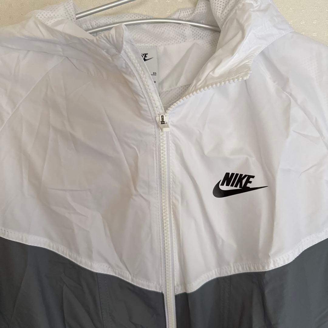 Nike ウィンドブレーカー XL ホワイト/グレー/ブラック