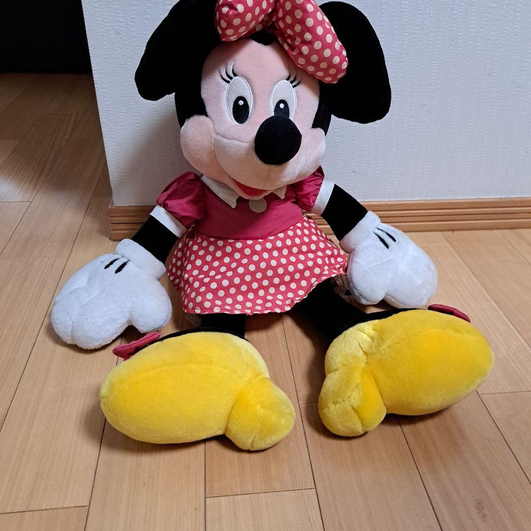 ミニーマウス&ミッキーマウス ぬいぐるみ 約60cm