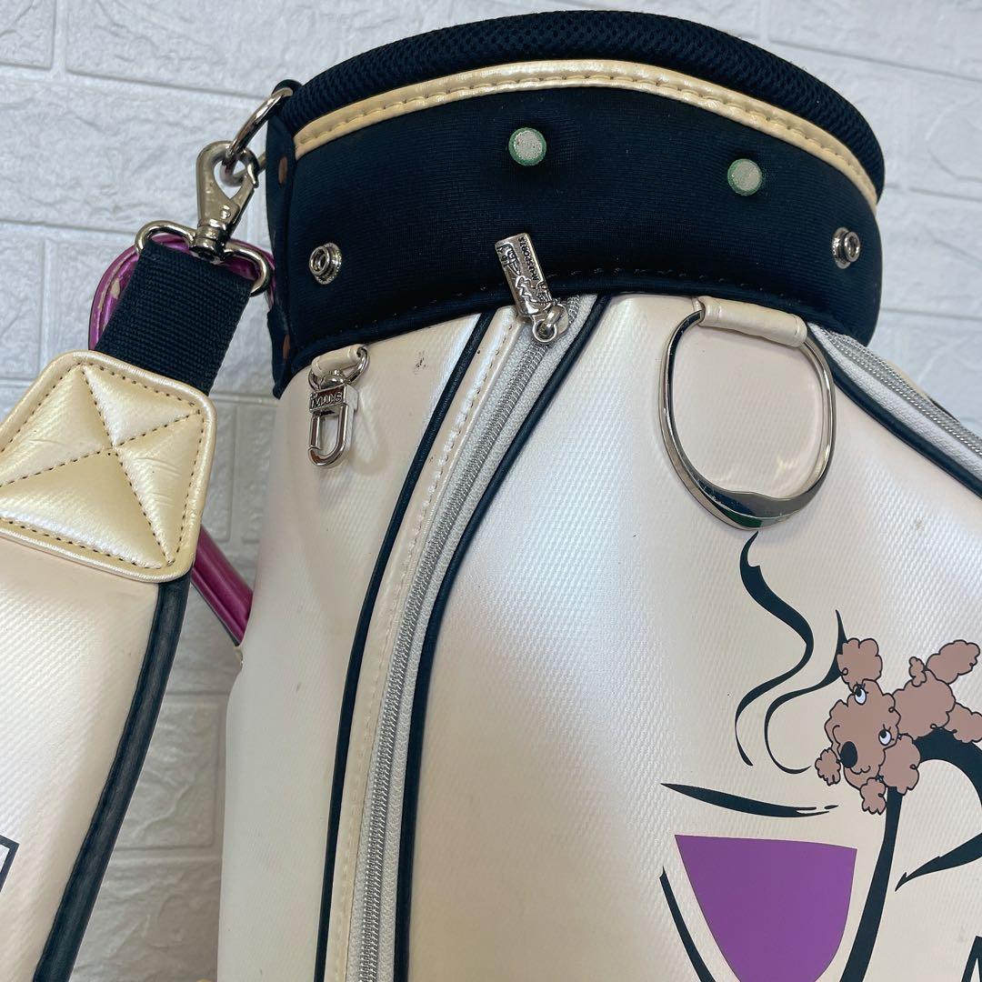 訳あり　特価　M.U SPORTS エムユースポーツ　ゴルフバッグ　中古品
