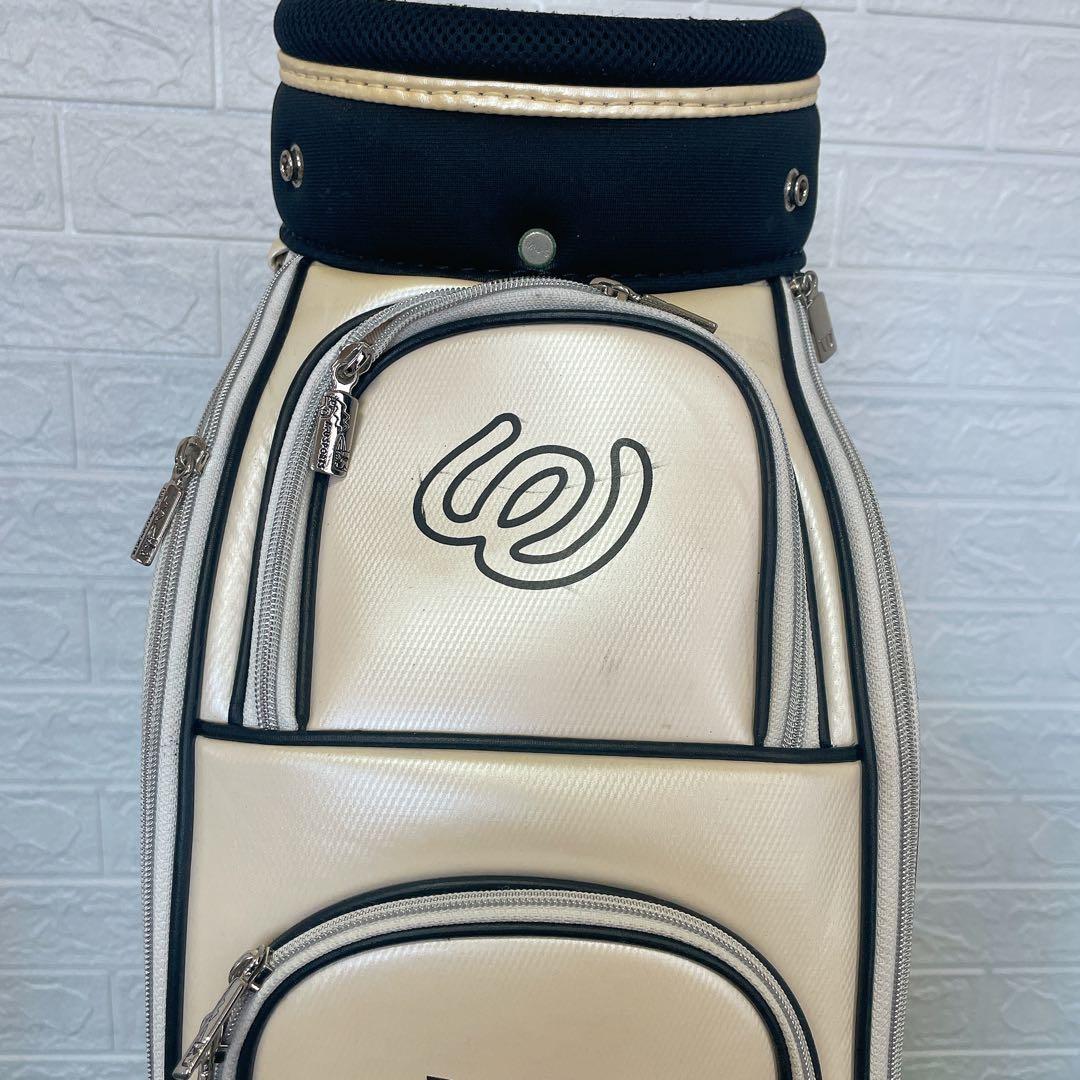 訳あり　特価　M.U SPORTS エムユースポーツ　ゴルフバッグ　中古品