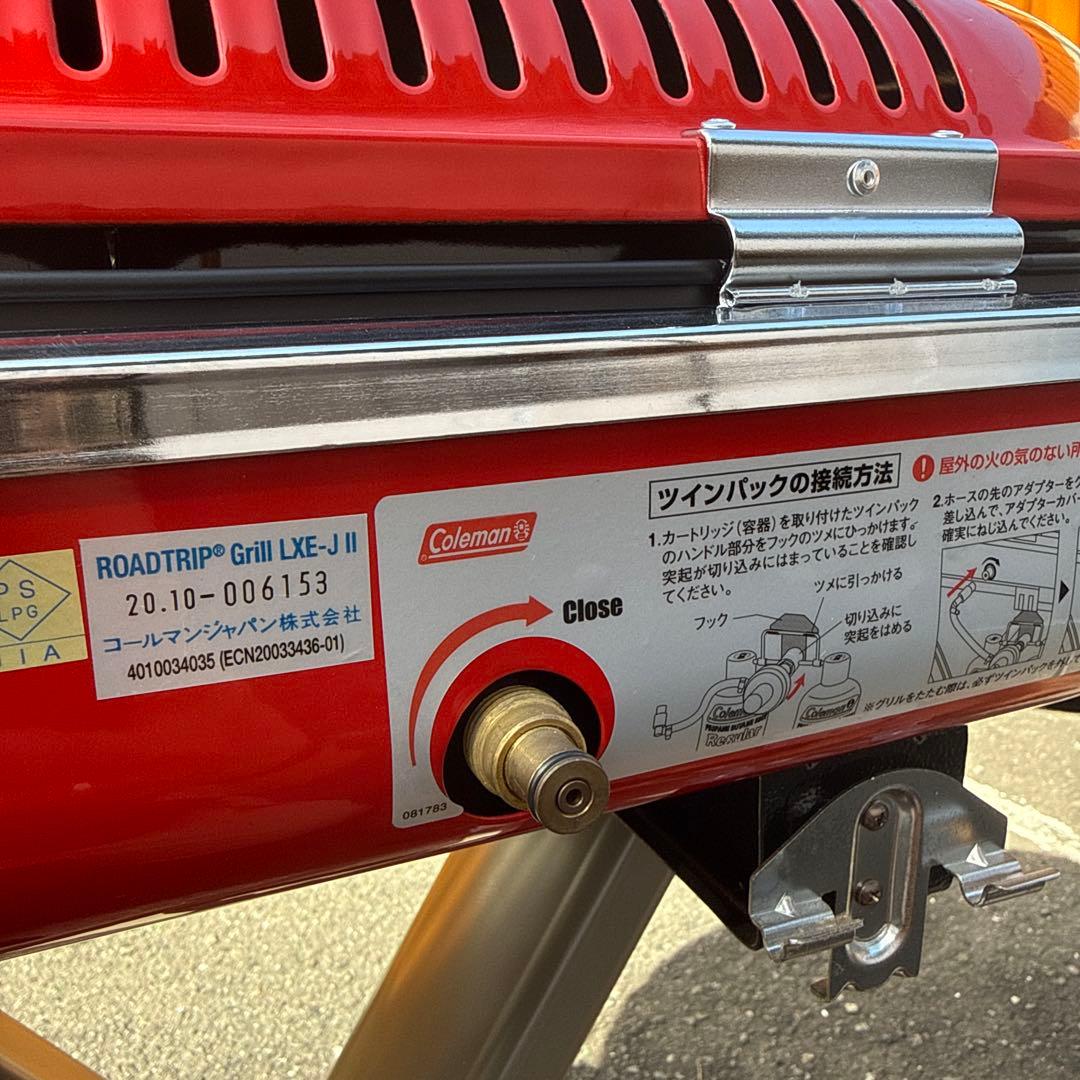 未使用 コールマン ロードトリップグリル セット 鉄板付 即使用可