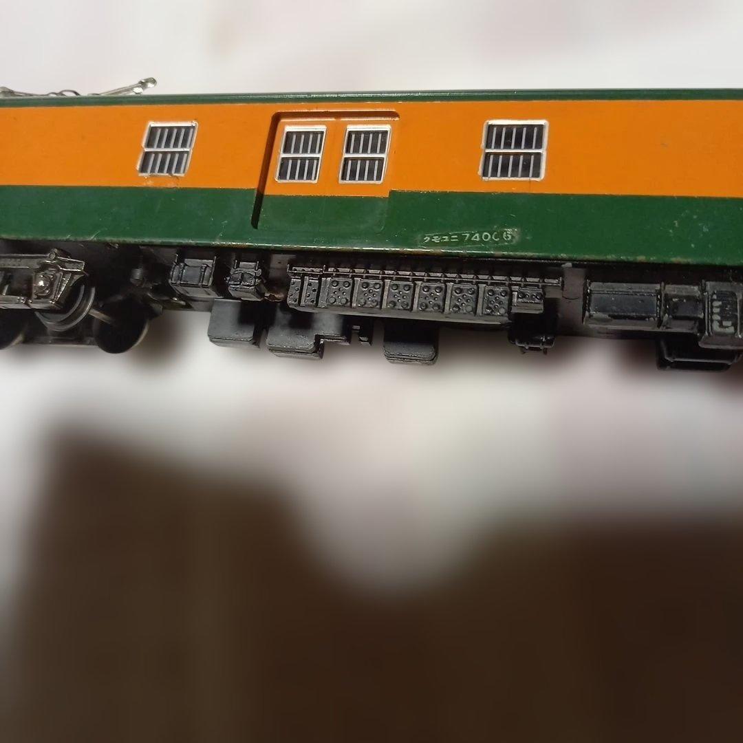 鉄道模型HOゲージ クモユニ740061 湘南色　1M カツミ製品　元箱無