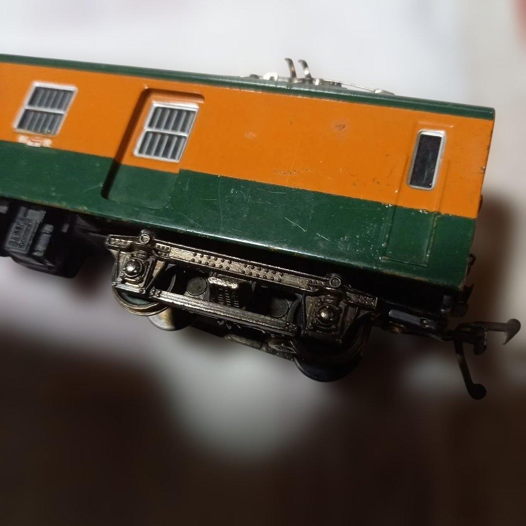 鉄道模型HOゲージ クモユニ740061 湘南色　1M カツミ製品　元箱無