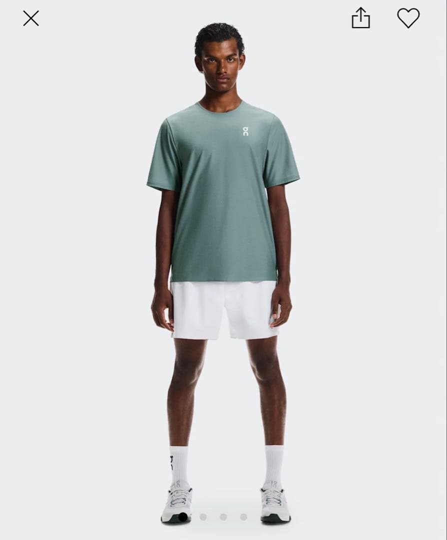 On 5\" Court Shorts White Sサイズ
