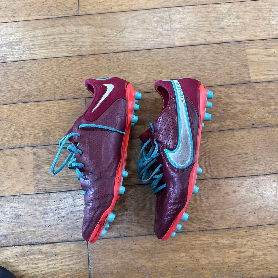 ナイキティエンポ9 AG 28cmサッカーボールセット