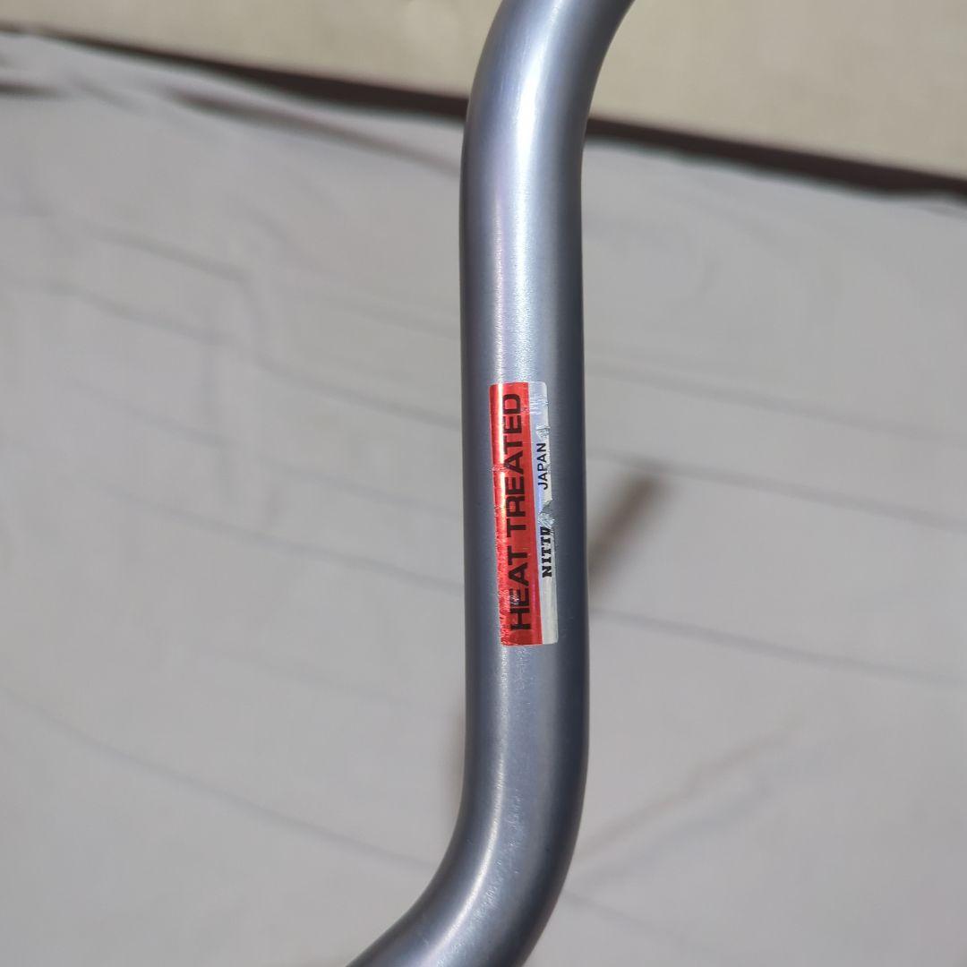 NITTO HI-BAR ハンドルバー 25.4 スチールグレー カット済み