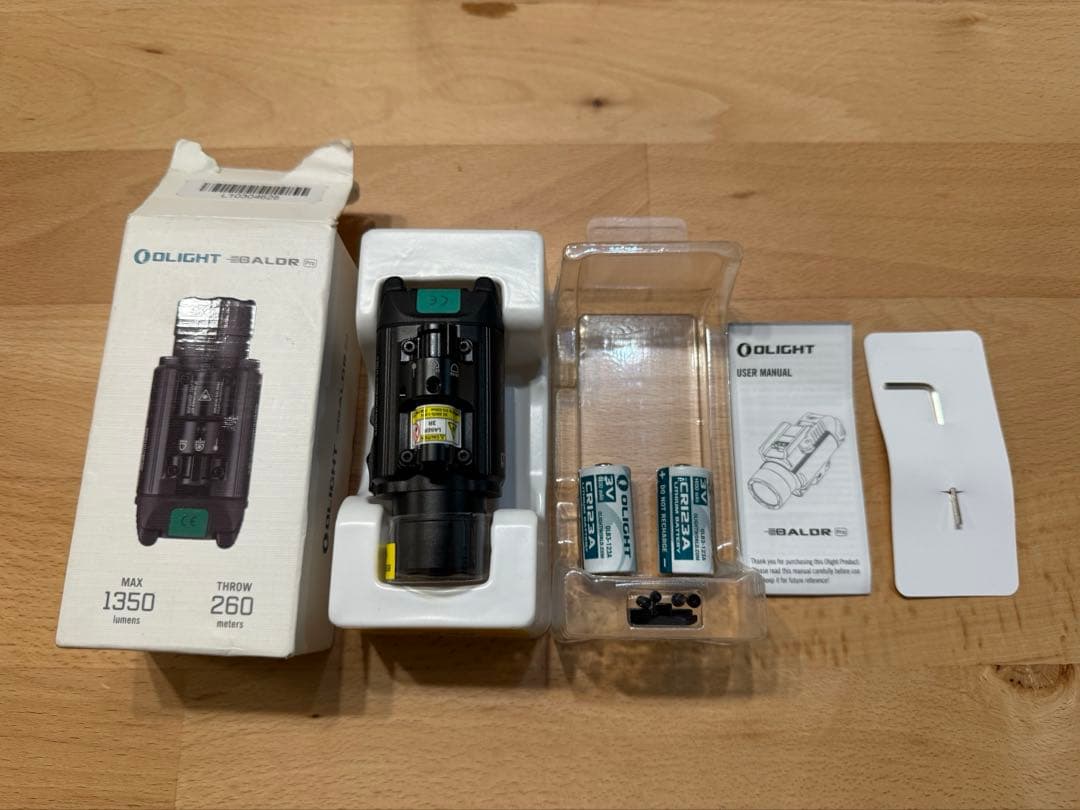 OLIGHT Baldr PRO レーザー&LEDライト