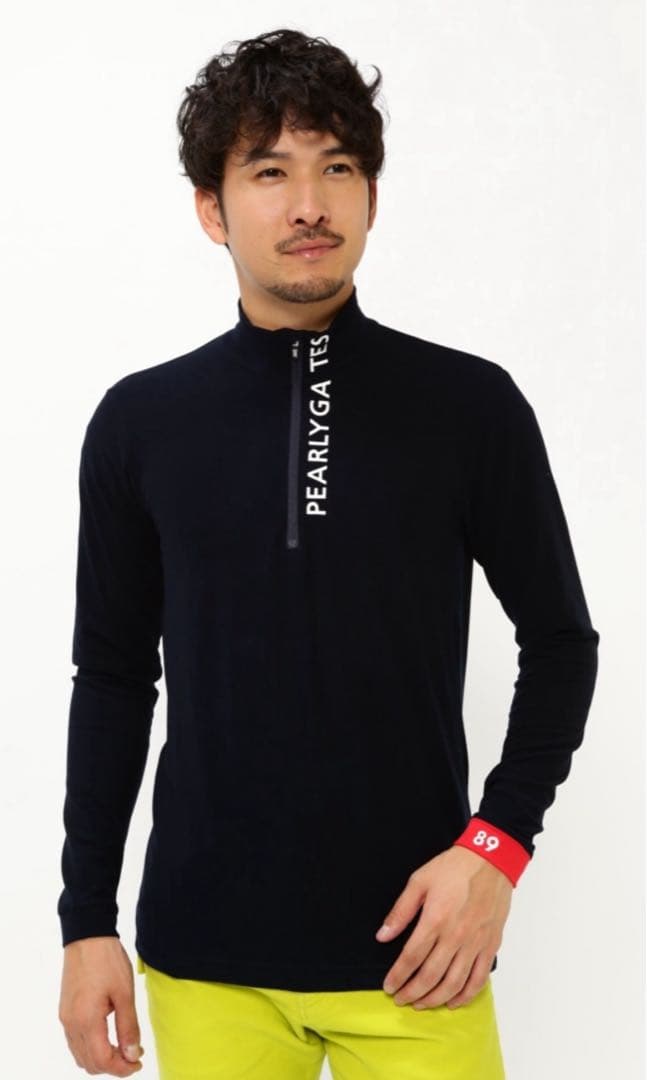 PEARLY GATES 長袖ハーフジップカットソー サイズ5