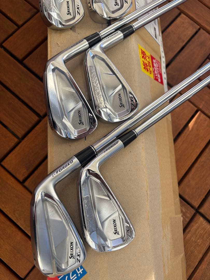 zxi7（P〜5）& zxi4（4番）DG X100 SRIXON 7本セット