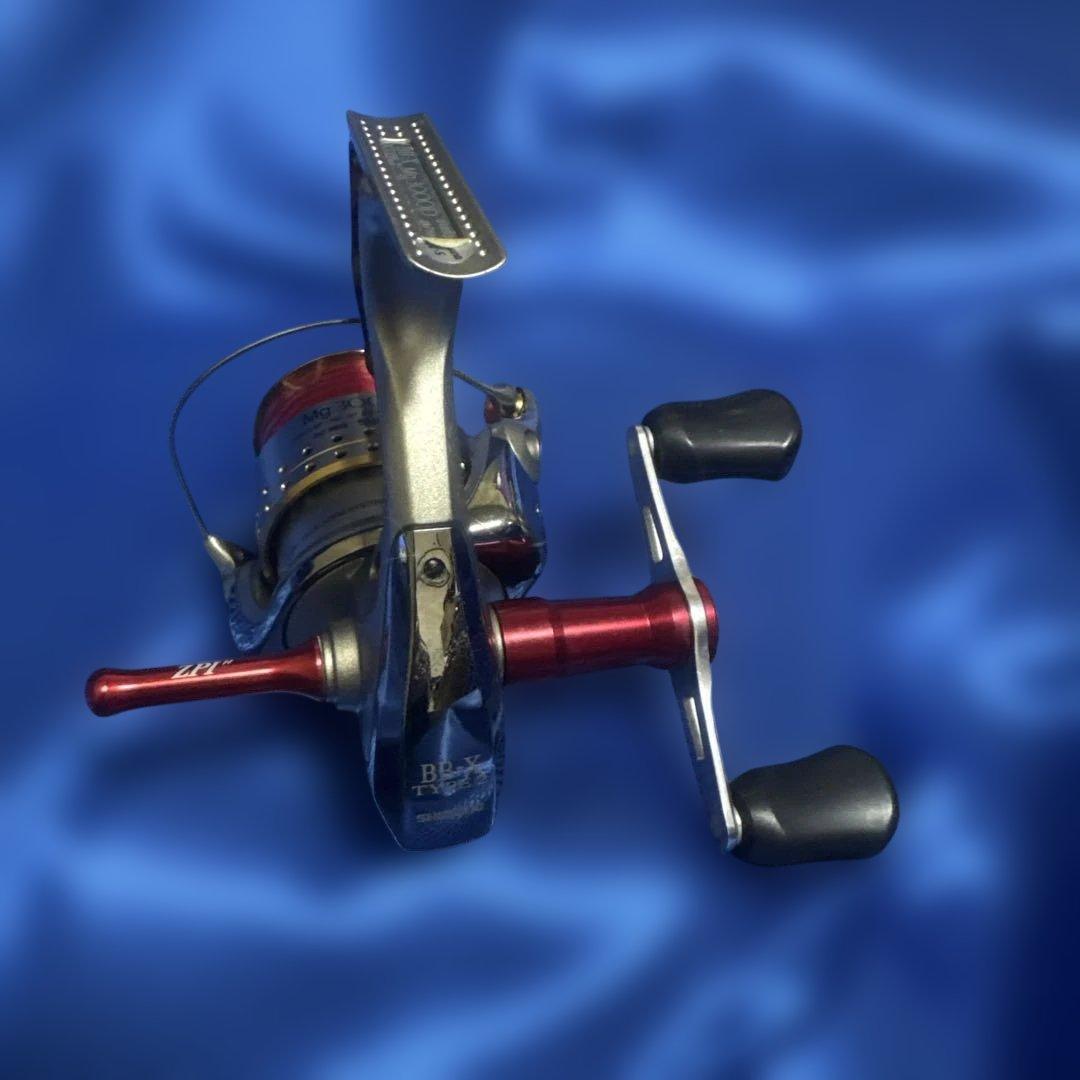 ‼️★SHIMANO BBX TYPE2Mg3000Dレバー付スピニングリール★‼️
