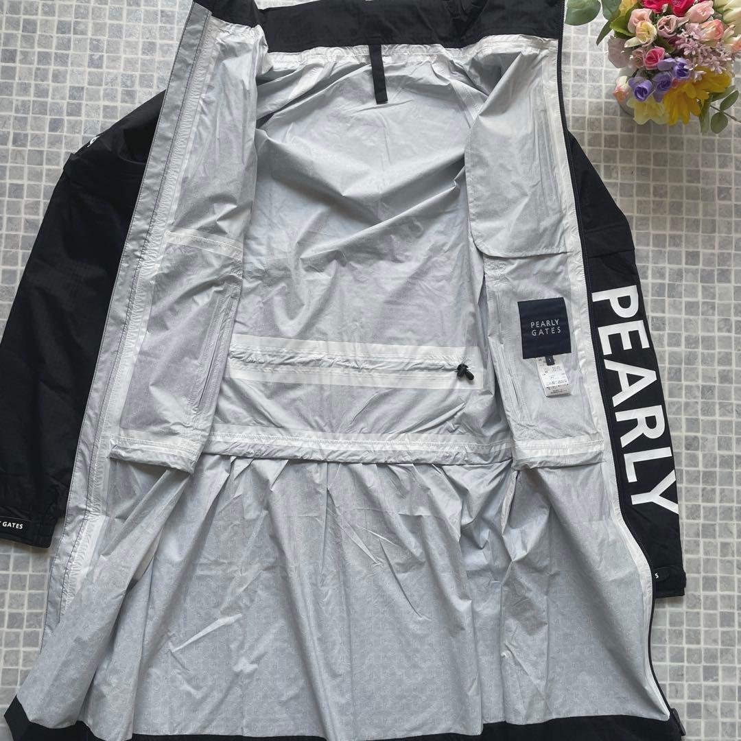 PEARLY GATES パーリーゲイツ　レインコート　ワンピース　濃紺　1