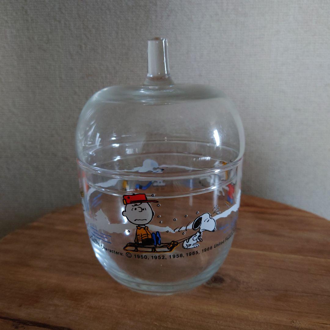 スヌーピー ガラス 器 レトロ アンティーク