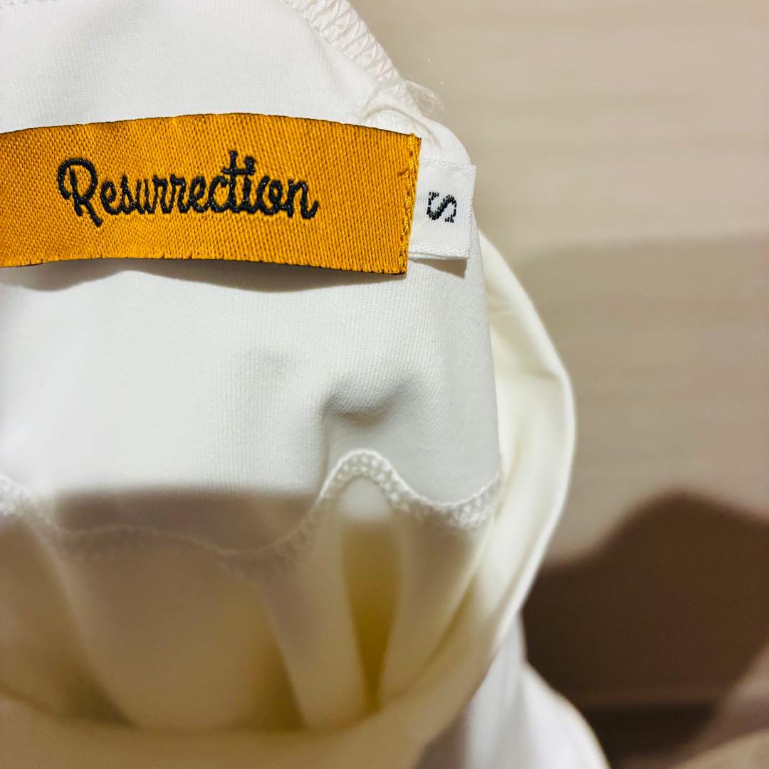 美品　Resurrection レザレクション　フレア　モックネック