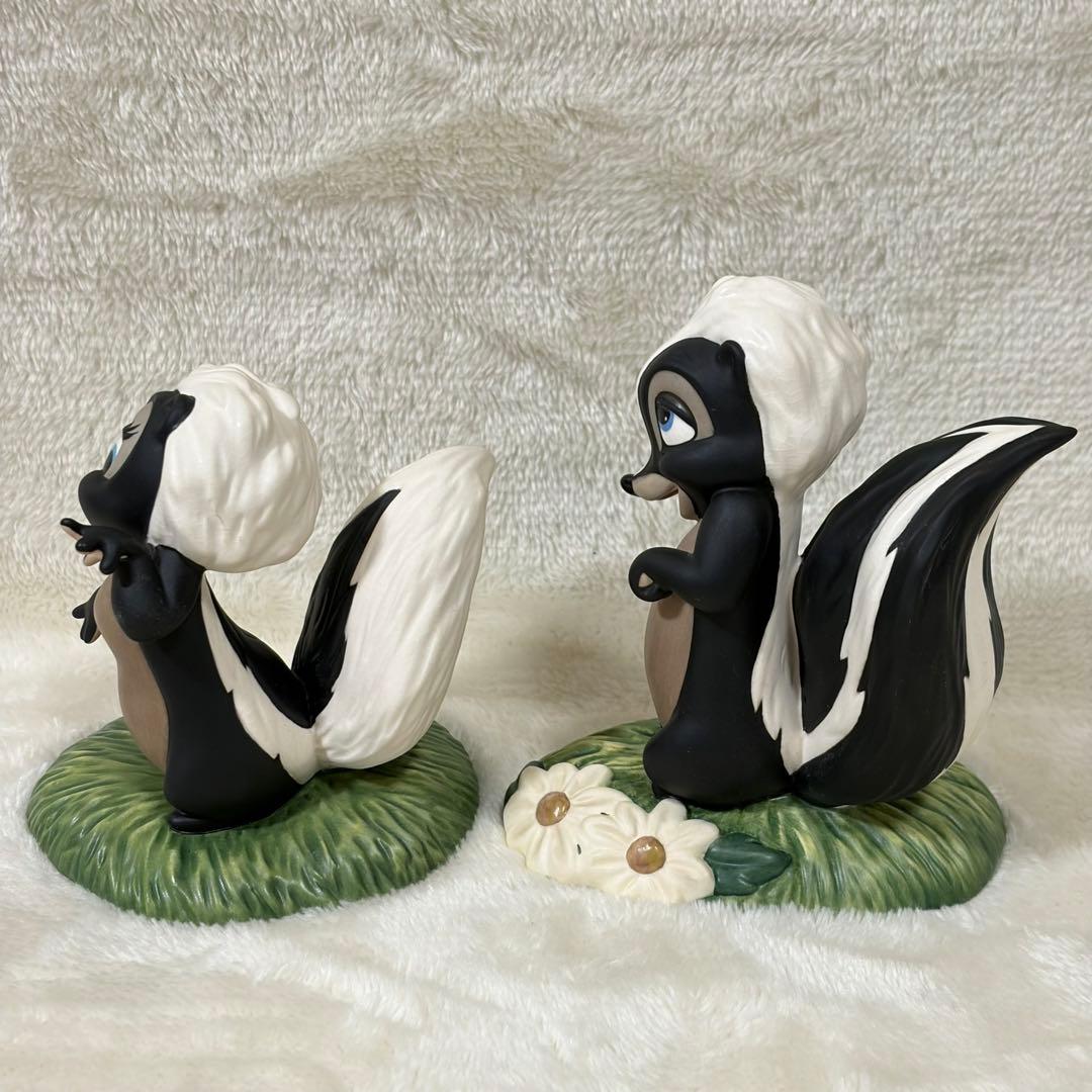 【美品】WDCC バンビ フラワー ミス・スカンク フィギュア スタチュー
